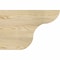 Ekena Millwork Carmel Rough Sawn Rafter Tail, Douglas Fir, 4"W x 12"H x 18"L RFT04X12X18CAR00RDF - alternate 4